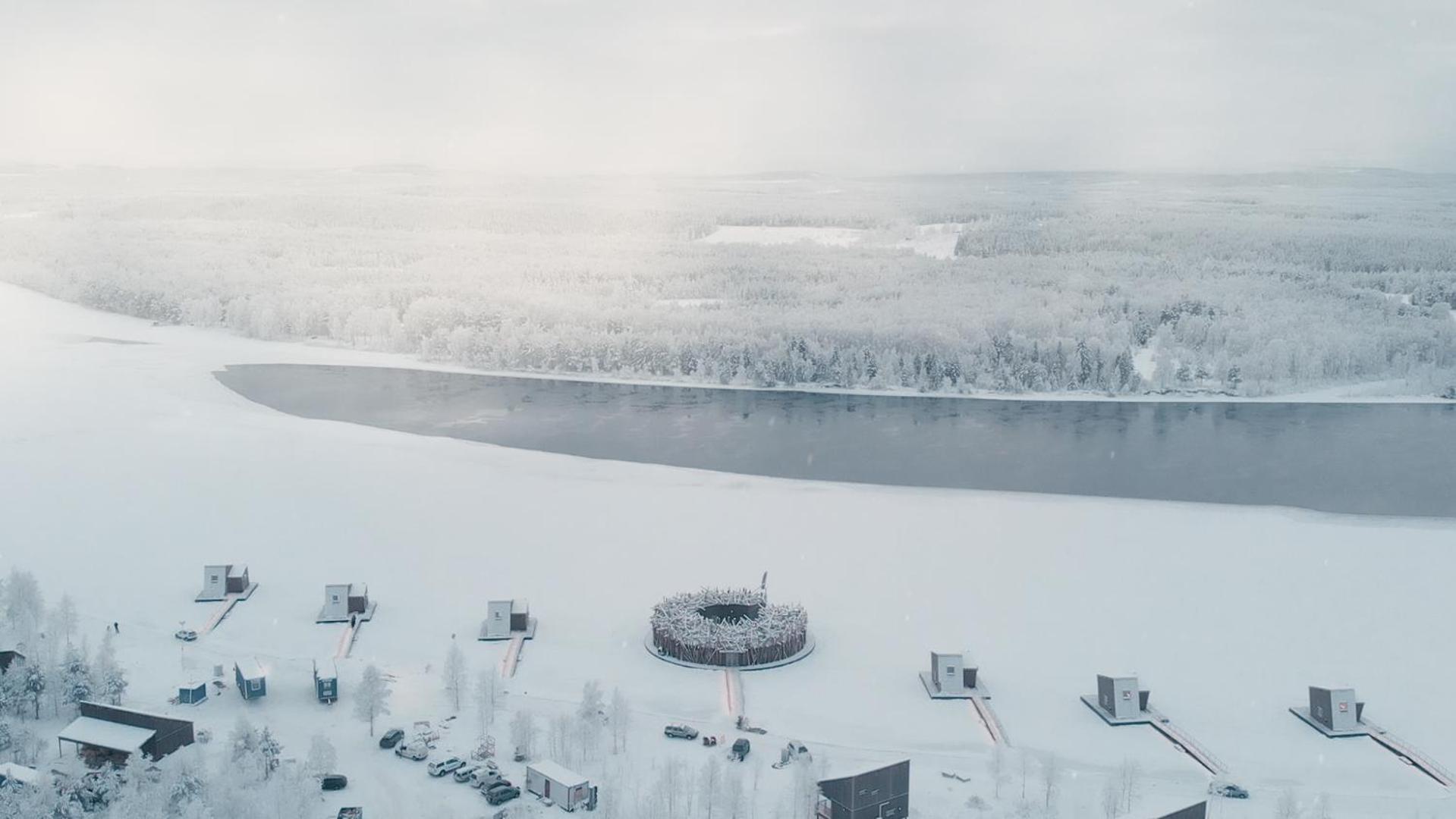 Arctic Bath Hotel Harads Eksteriør billede