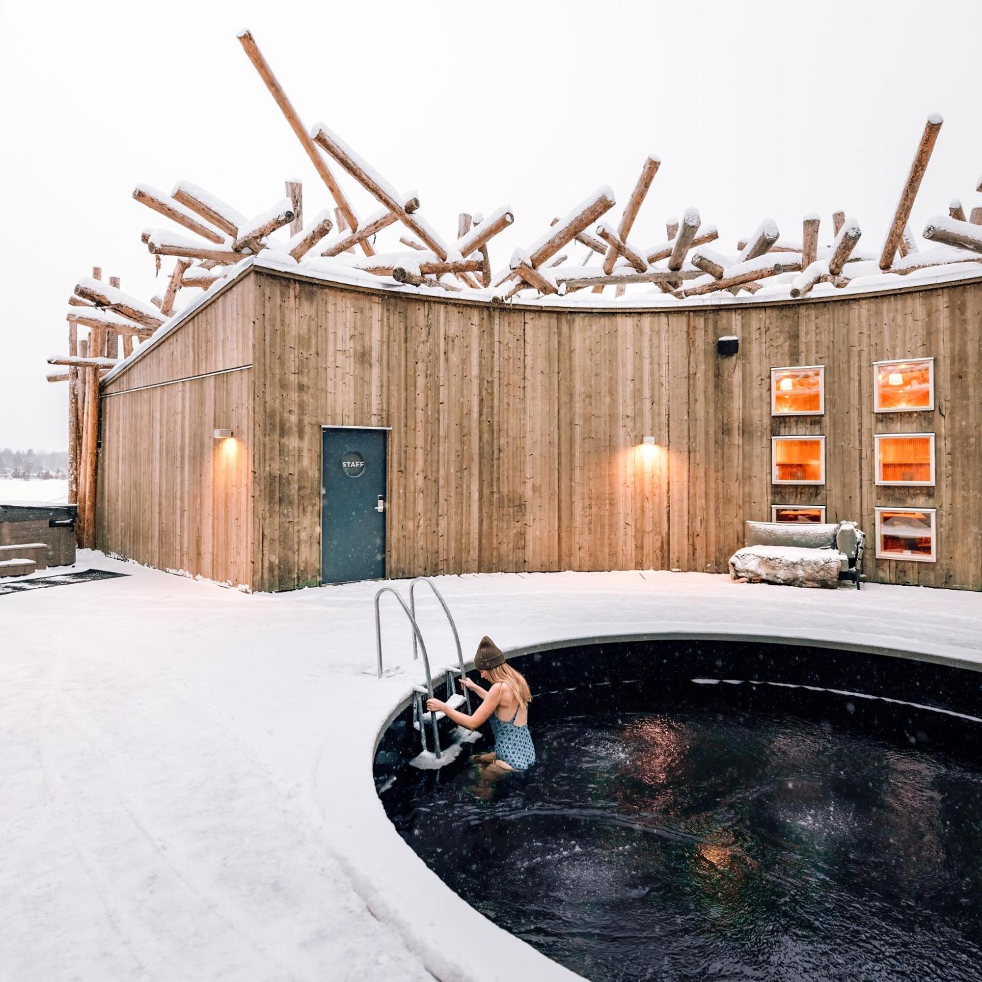 Arctic Bath Hotel Harads Eksteriør billede